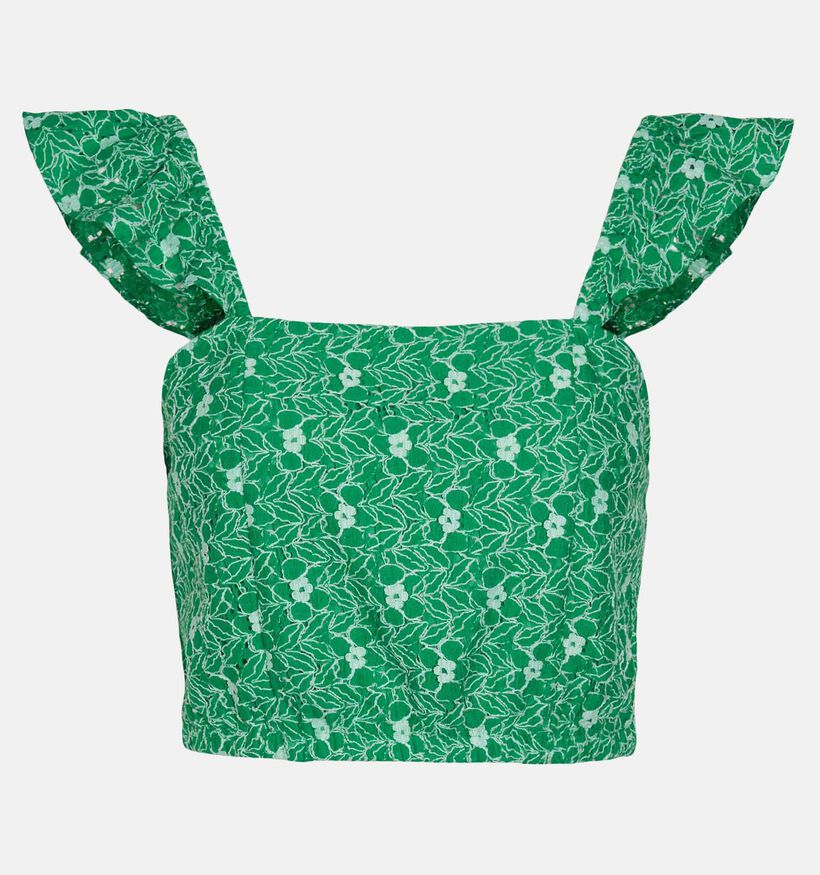 Vero Moda Soney Crop top en Vert pour femmes (327239)