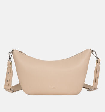 Sac porté croisé beige