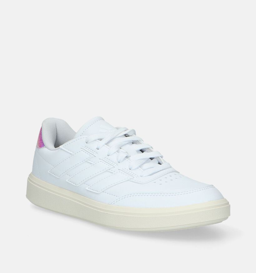 adidas Courtblock Witte Sneakers voor dames (341446)