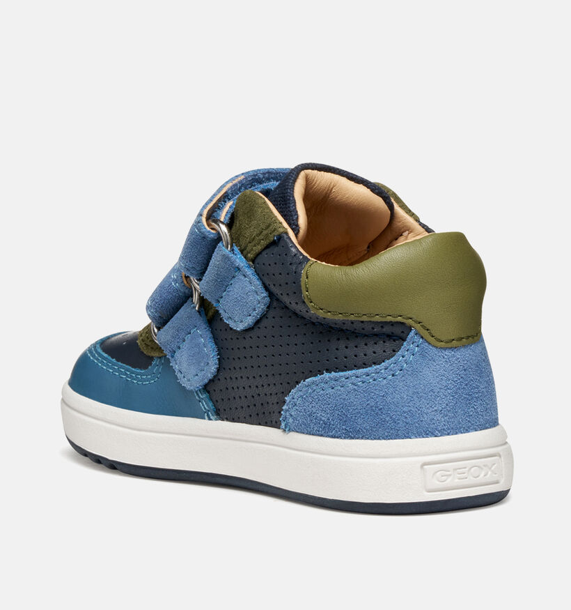 Geox Biglia Blauwe Hoge schoenen voor jongens (360364) - geschikt voor steunzolen