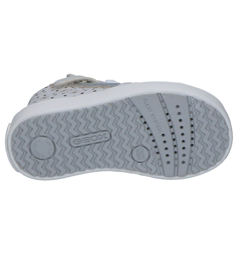 Geox Chaussures hautes en Blanc en cuir (265772)