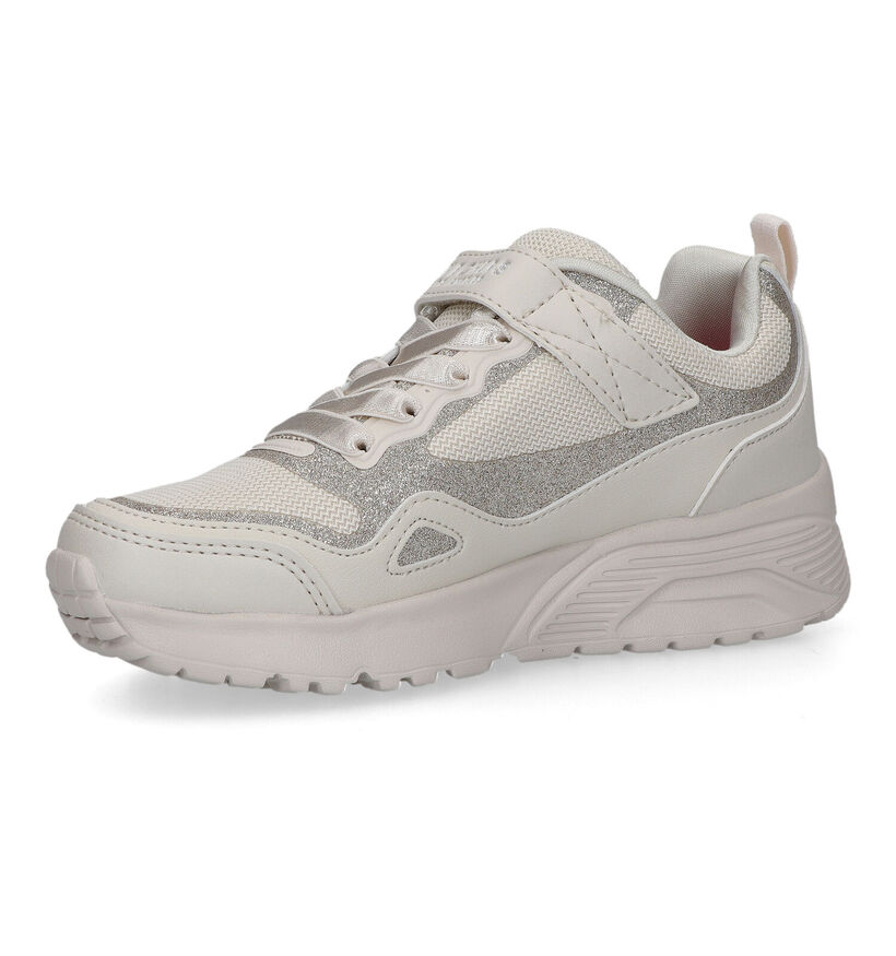 Skechers Uno Lite Ecru Sneakers voor meisjes (319546)