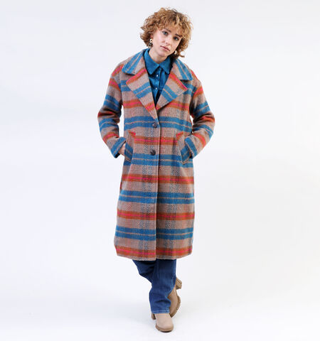 Manteau long marron