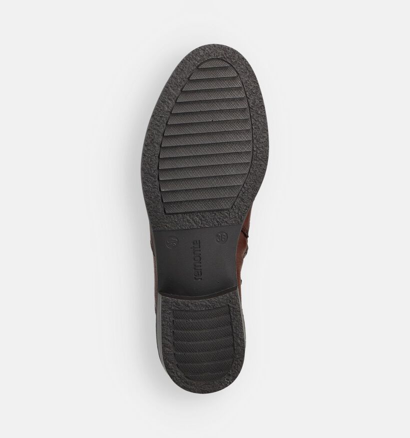 Remonte Bruine Chelsea Boots voor dames (360390) - geschikt voor steunzolen