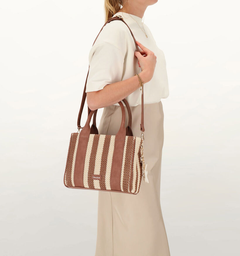 Charm London Bruine Handtas voor dames (374407)