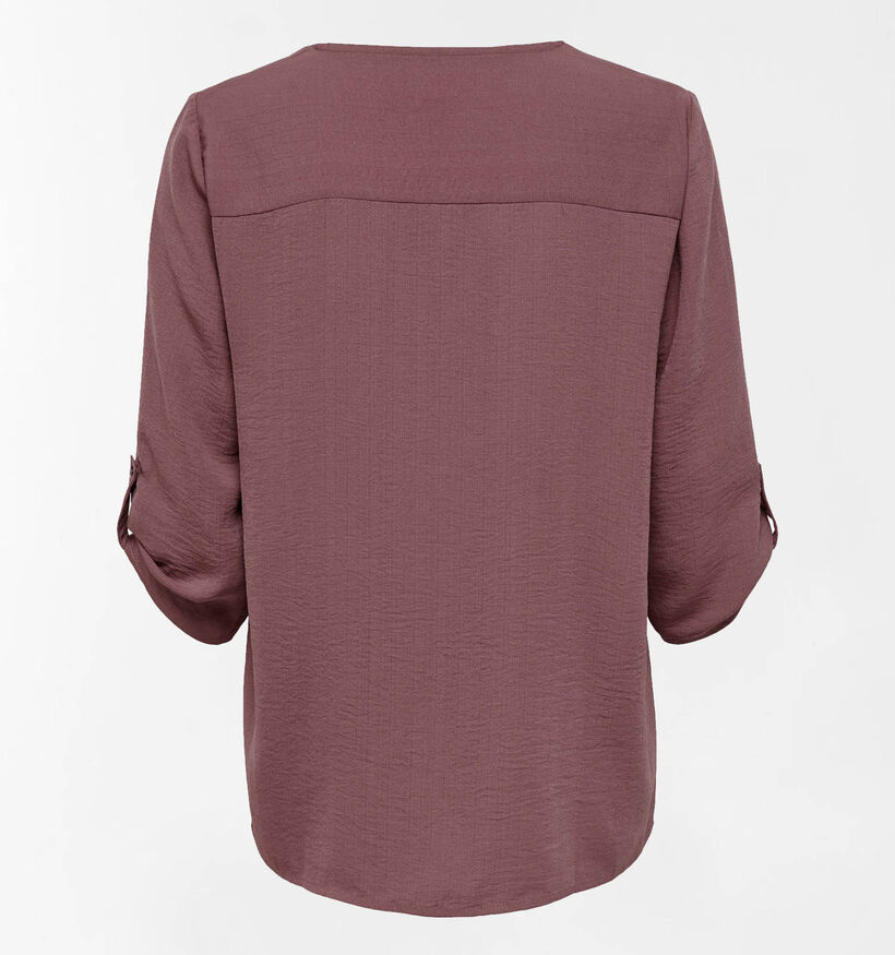JDY Divya Donkerroze Blouse voor dames (317950)