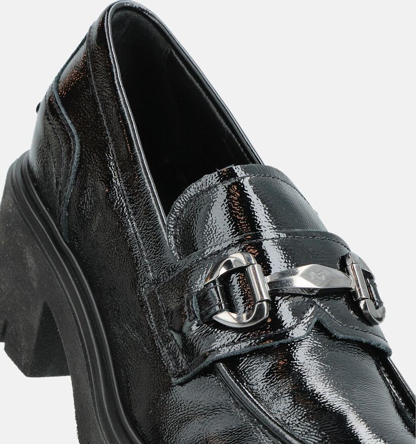 NeroGiardini Zwarte Mocassins met hak voor dames (363916)