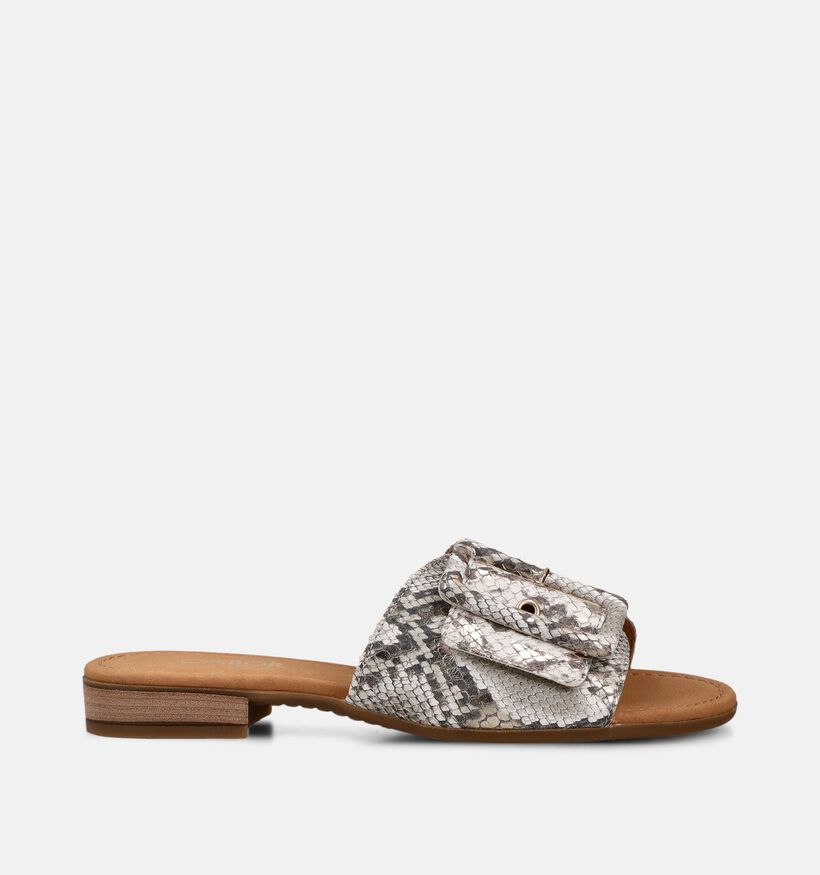 Gabor Snake Supreme Gouden Slippers voor dames (371175)