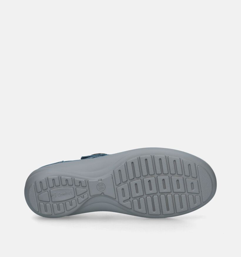 G-Comfort Chaussures confort en Bleu pour femmes (341044) - pour semelles orthopédiques