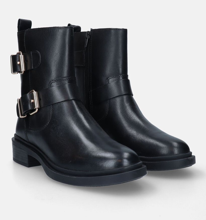 Poelman Zwarte Biker Boots voor dames (332021)