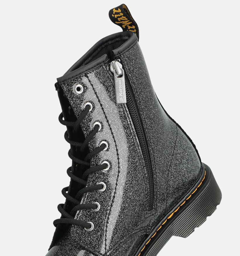 Dr. Martens 1460 Boots &agrave; lacets en Noir pour filles (375993)