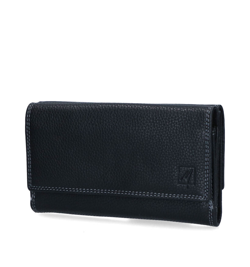 Label M Porte-monnaie à rabat en Marron pour femmes (349925)