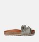 Verbenas Rocio Nu-pieds plates en Vert pour femmes (357417)