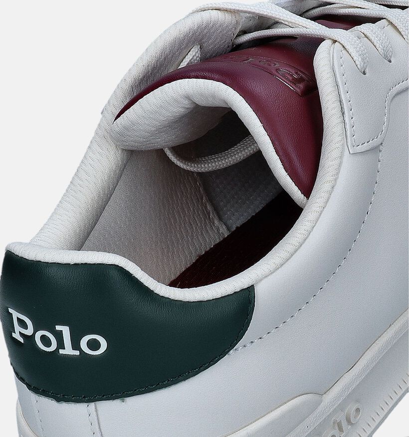 Polo Ralph Lauren Heritage Court Chaussures à lacets en Blanc pour hommes (344924)