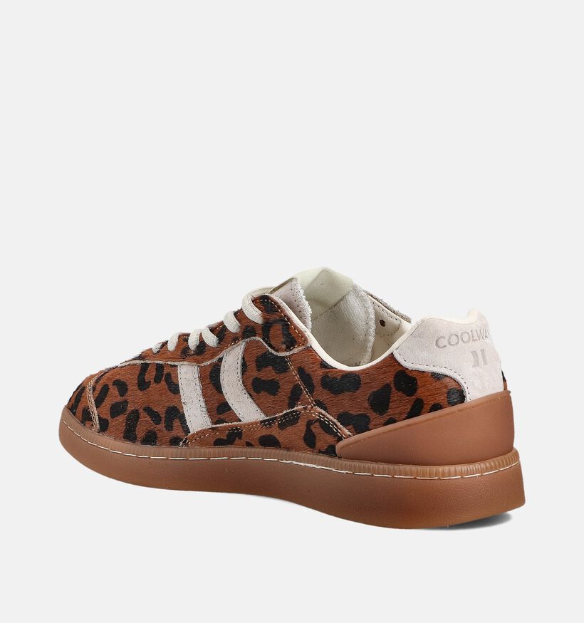 Coolway Duck Bruine Sneakers voor dames (364634) - geschikt voor steunzolen