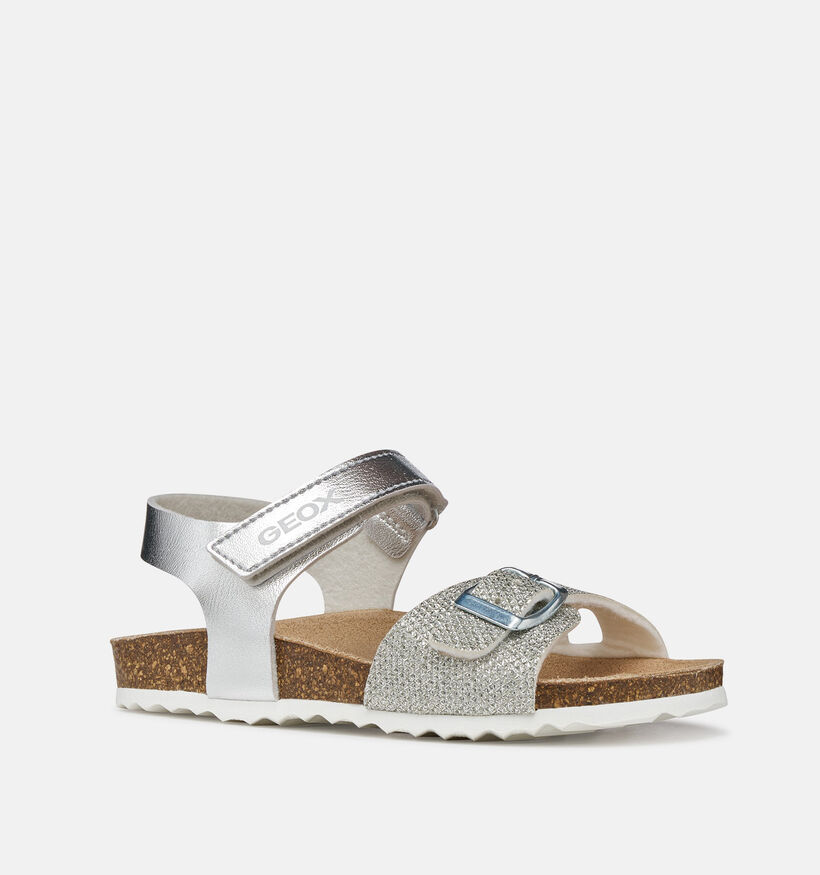 Geox Obnew J Adriel Zilveren Sandalen voor meisjes (370113)