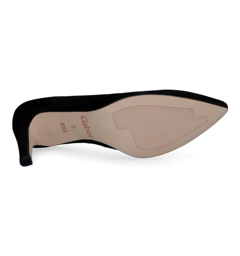 Gabor Escarpins classiques en Noir pour femmes (312441)