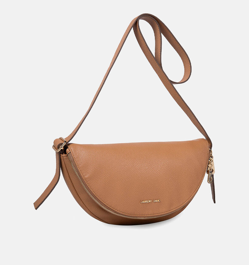 Laurent David Estée Sac porté croisé en Cognac pour femmes (357950)