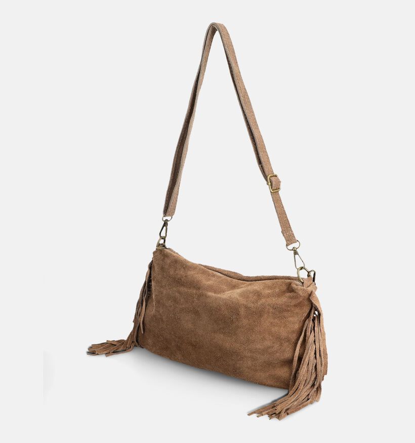 Via Limone Taupe Schoudertas voor dames (385041)