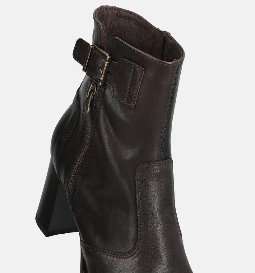 NeroGiardini Bottines en Brun fonc&eacute; pour femmes (377850)