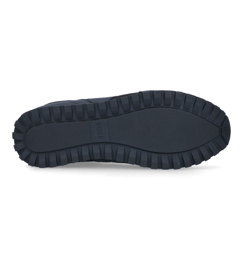 Boss Parkour Runn Baskets en Noir en simili cuir (318708)