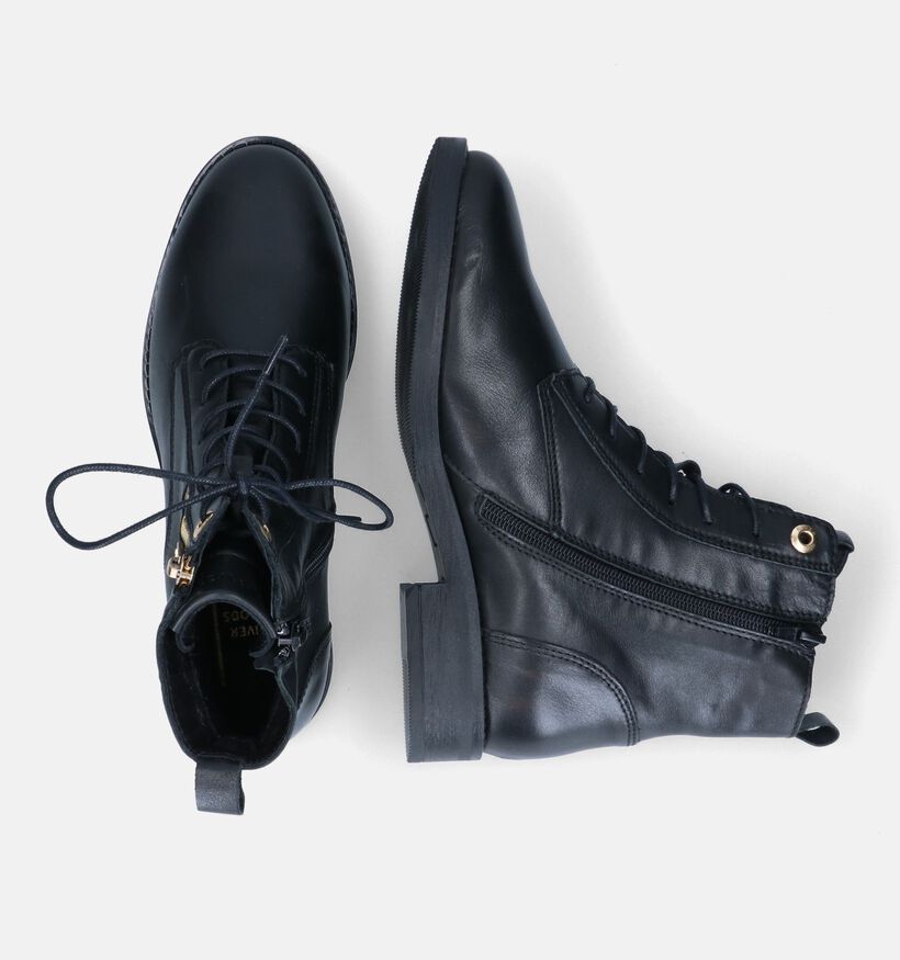 River Woods Gladys Bottines en Noir pour femmes (316099)