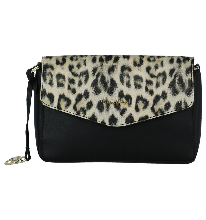 Kisses of Pearl Pochette en Noir en simili cuir (261961)