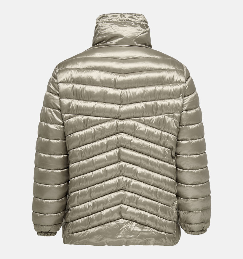 ONLY Carmakoma Vega Gouden Puffer jas voor dames (351442)