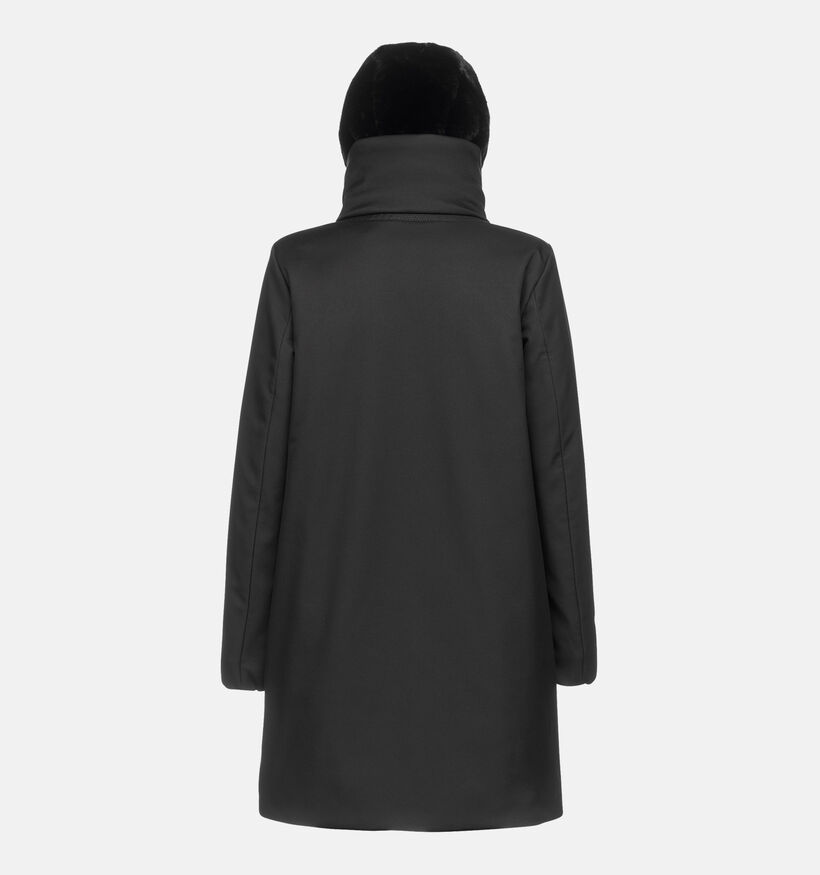 Geox Veste de pluie avec capuchon en Noir pour femmes (347789)