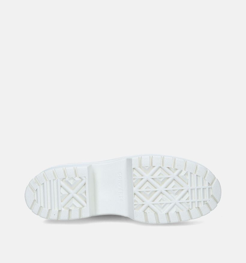 Lugged Baskets montantes en Vert kaki pour femmes (348821)