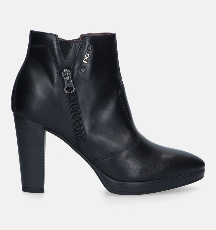 Aurora Bottines à talons en Noir pour femmes (329938)