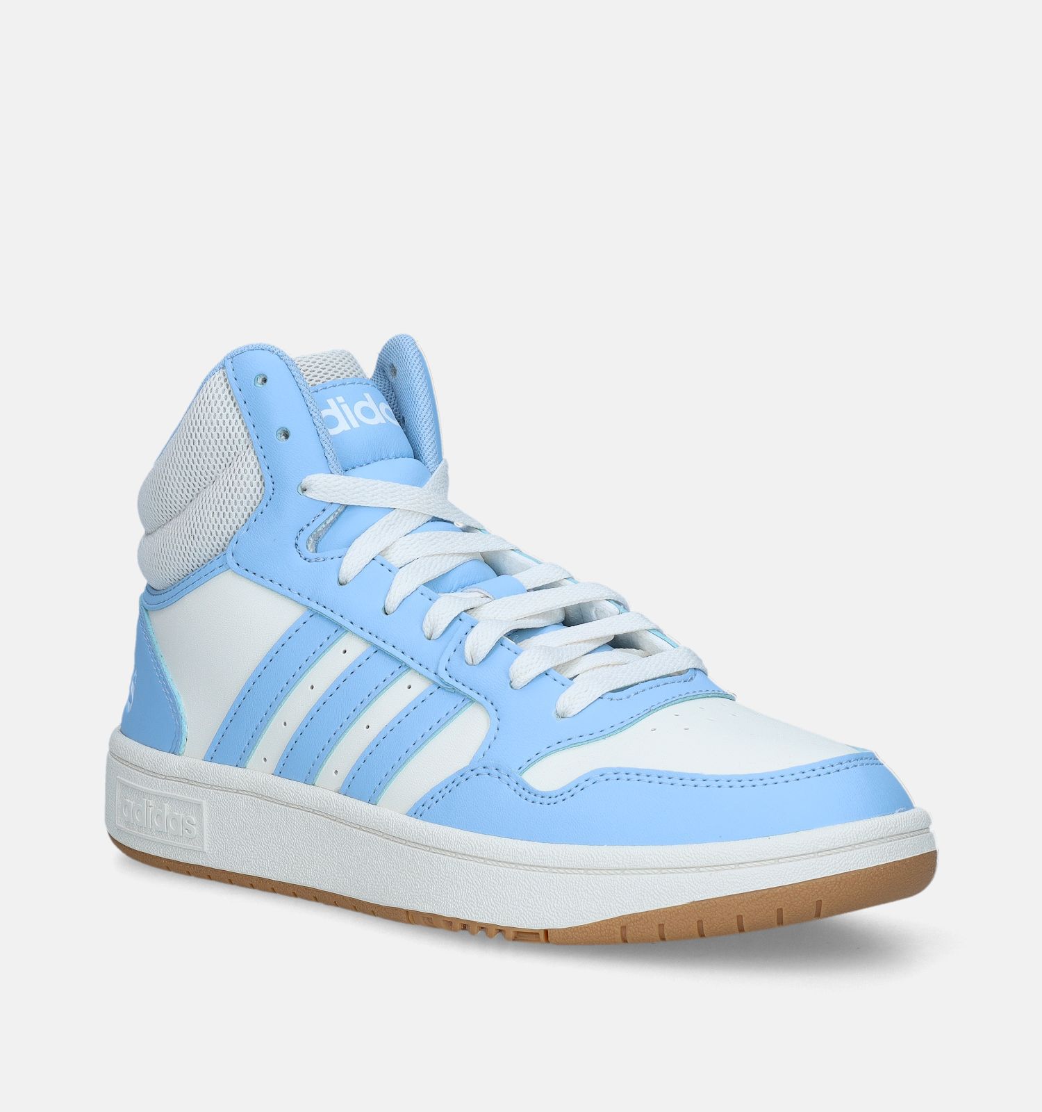 adidas Hoops 3.0 MID Blauwe Sneakers | Dames Sneakers | Online op TORFS.BE