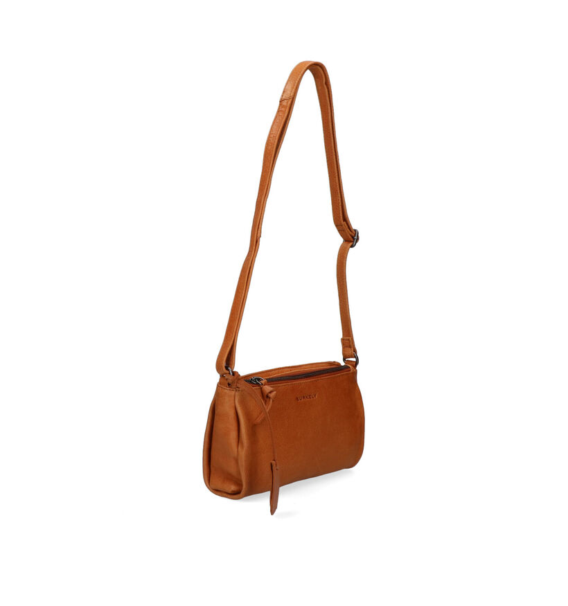 Burkely Just Jolie Kaki Crossbody Tas in leer (309193)