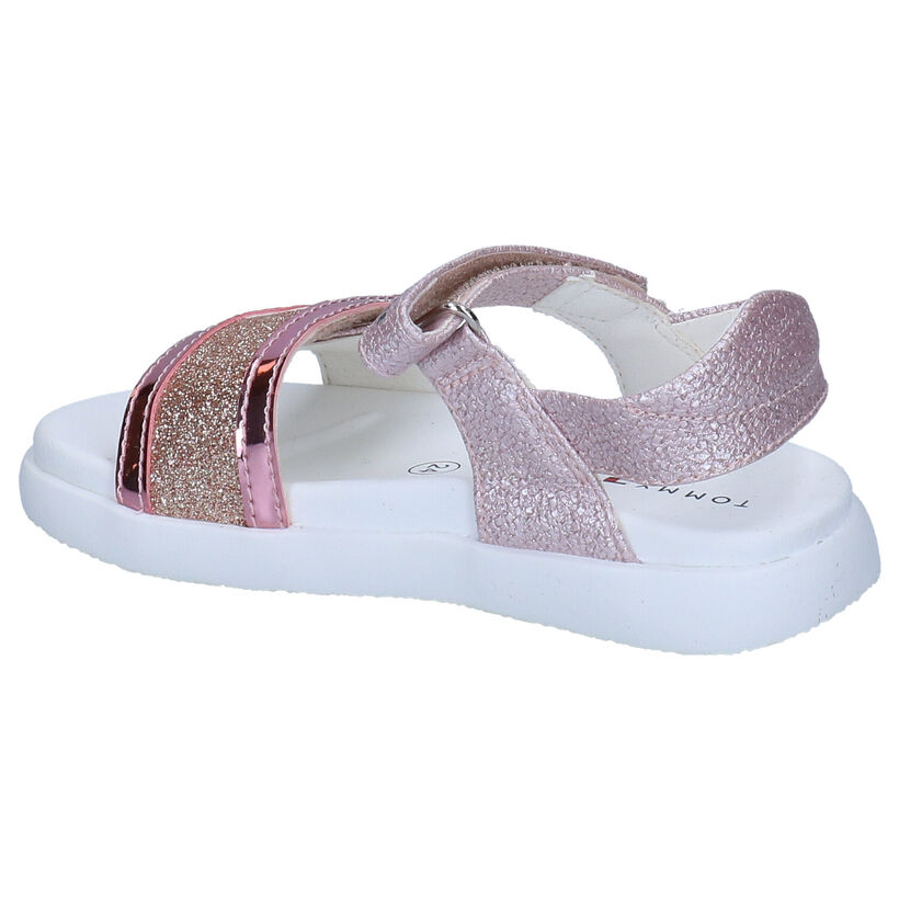 Tommy Hilfiger Roze Sandalen in kunstleer (285736)