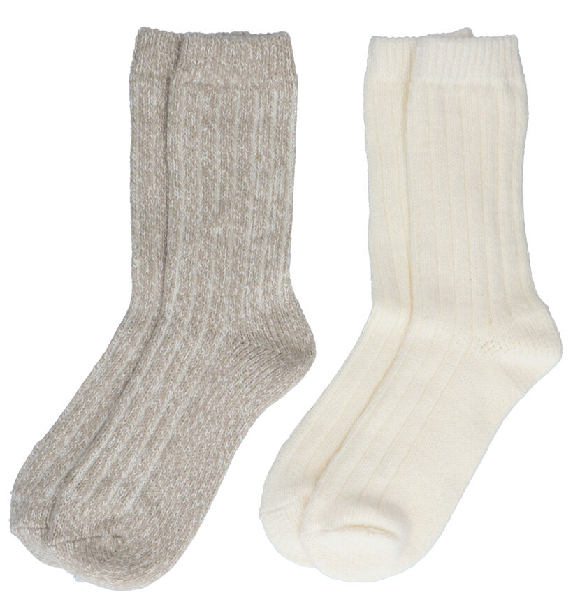 s.Oliver Chaussettes en Beige - 2 Paires (283047)