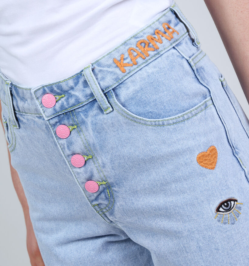 Orfeo Ezra Lichtblauwe Jeans voor dames (371924)