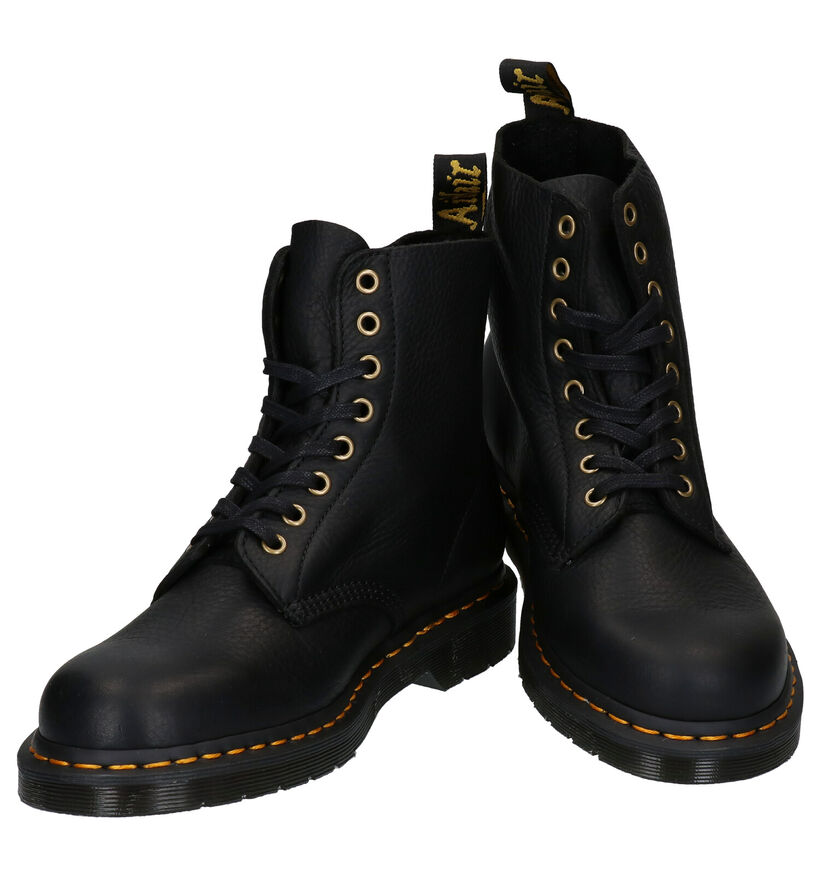 Dr. Martens Pascal Bottines en Noir en cuir (295786)