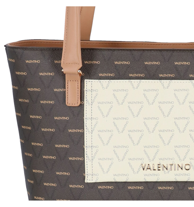 Valentino Handbags Lita Bruine Schoudertas in kunstleer (290883)