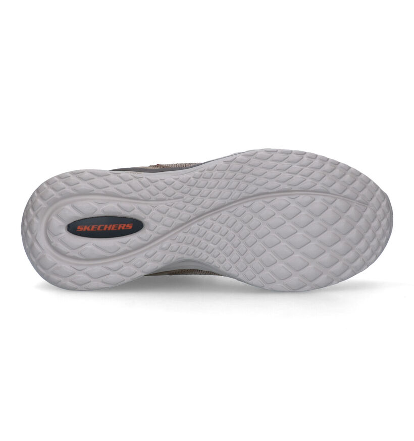 Skechers Arch Fit Orvan Percer Kaki Slip-on Sneakers voor heren (341853) - geschikt voor steunzolen