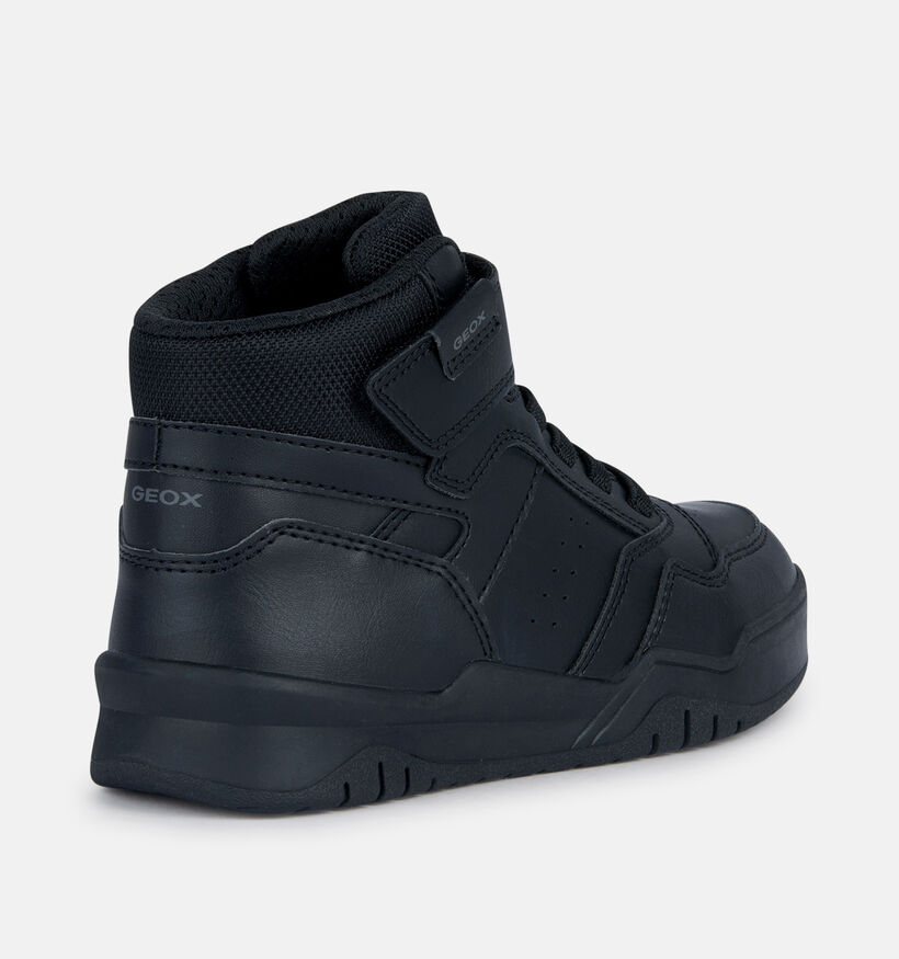 Geox Perth Boy Zwarte Sneakers voor jongens (377717) - geschikt voor steunzolen