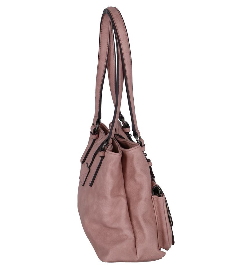 Tamaris Bernadette Sac à bandoulière en Rose en simili cuir (239925)