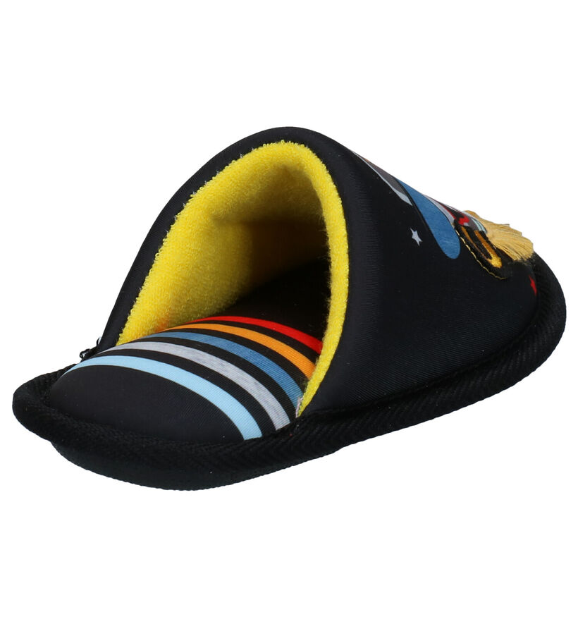 Marline Pantoufles ouvertes en Noir pour filles (296140)