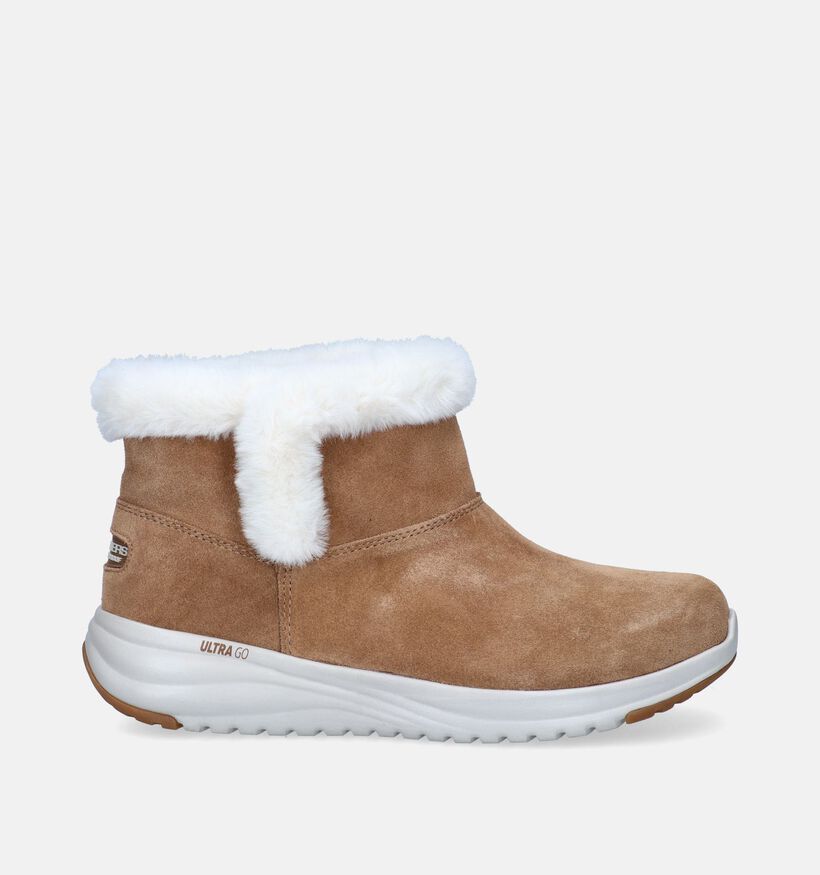 Skechers On-The-Go Stellar Cozy Step Cognac Boots voor dames (345127)