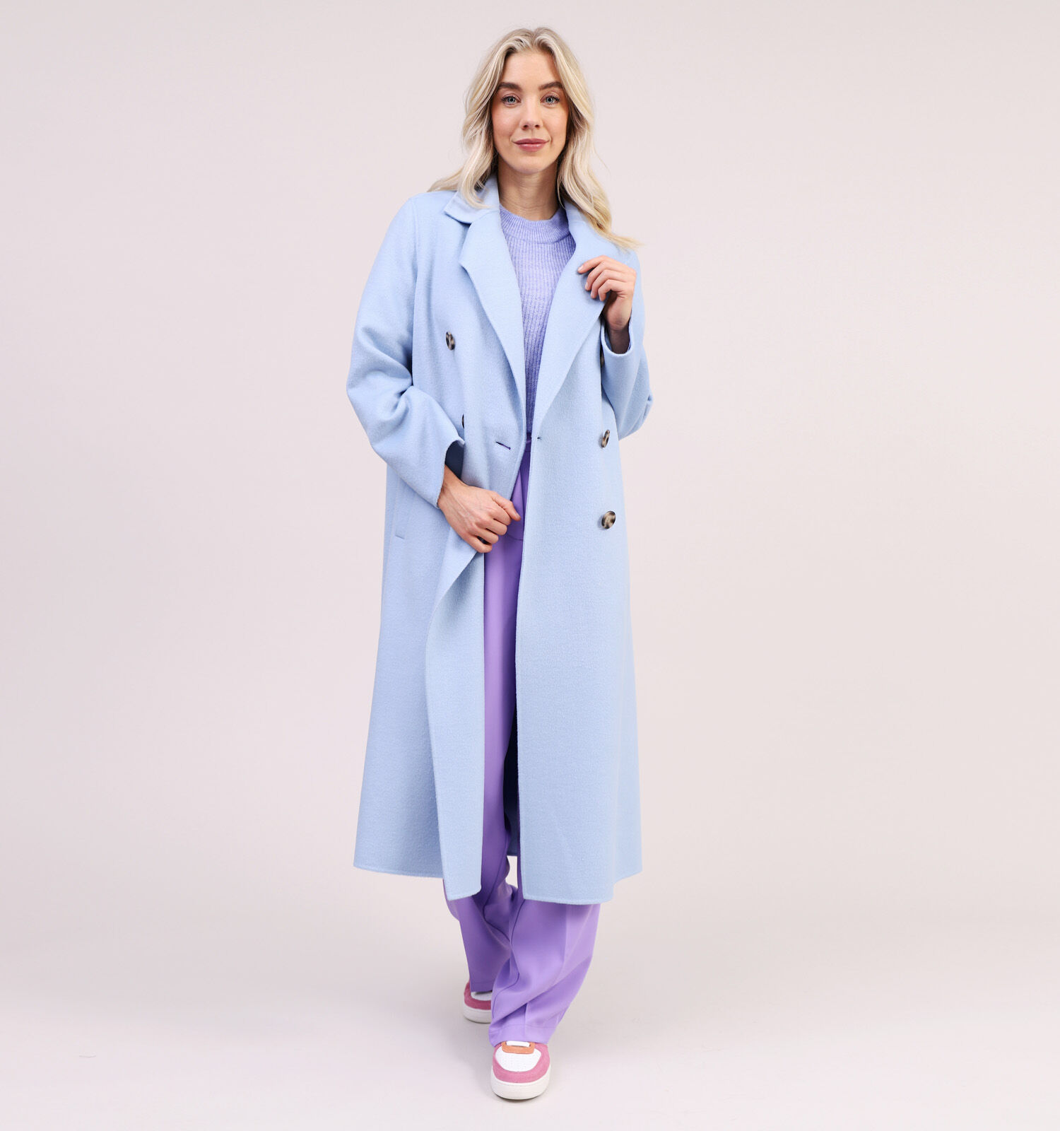 comma Blauwe Mantel Dames Jassen Online op TORFS.BE