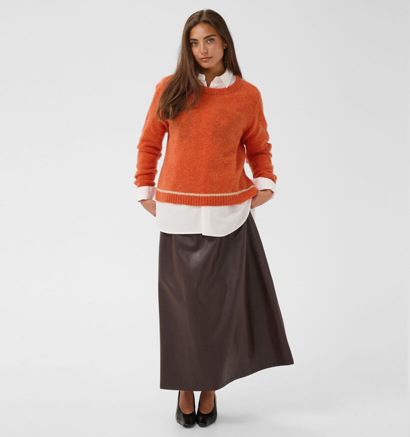 Culture Nova Katrina Pull en Orange pour femmes (380483)