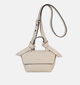 Crinkles Beige Crossbody tas voor dames (358531)