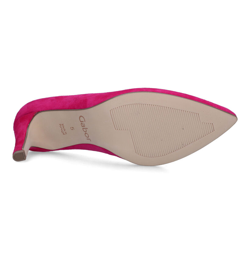 Gabor Escarpins classiques en Rose fuchsia pour femmes (323105)