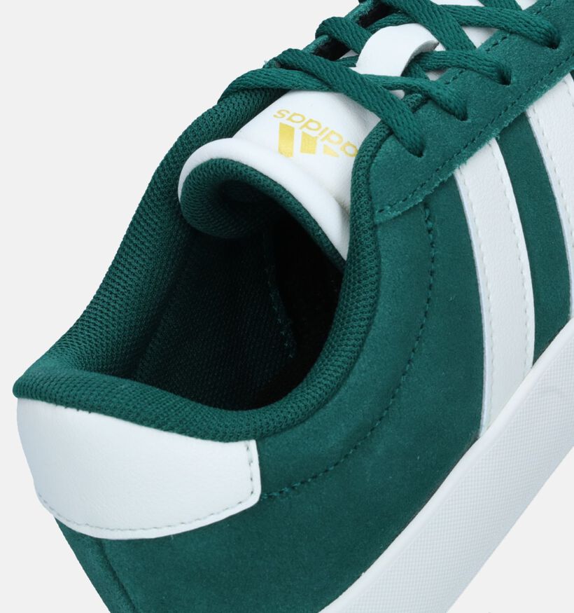 adidas VL Court 3.0 K Groene Sneakers voor jongens, meisjes (334821)