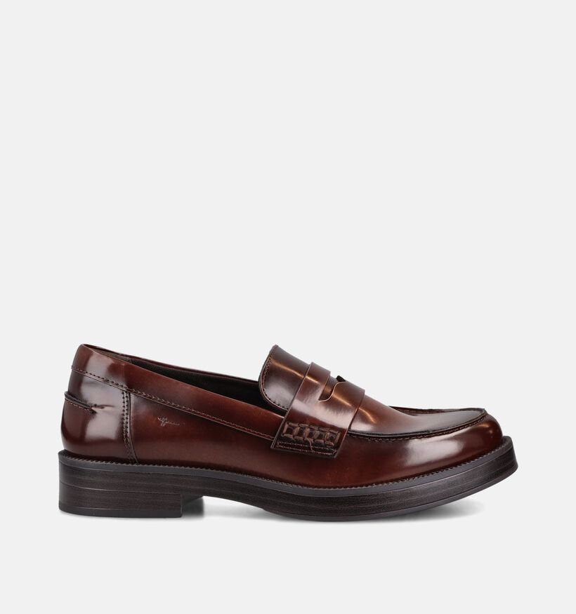 Tamaris Donkerbruine Loafers voor dames (375533)