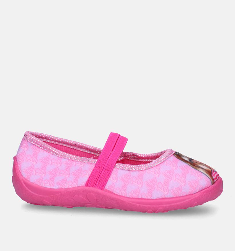 Barbie Pantoufles fermées en Rose pour filles (338835)